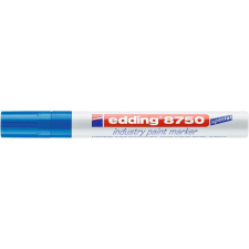 EDDING Lakkmarker, 2-4 mm, EDDING, "8750", kék filctoll, marker