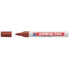 EDDING Lakkmarker, 2-4 mm, EDDING "750", barna filctoll, marker