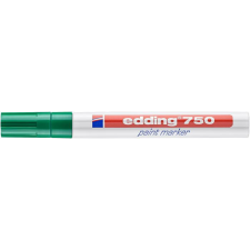 EDDING Lakkmarker, 2-4 mm, EDDING &quot;750&quot;, zöld filctoll, marker