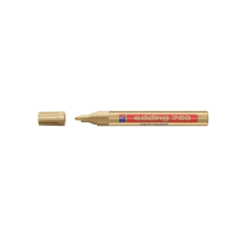 EDDING Lakkmarker 2-4mm, kerek Edding 750 arany filctoll, marker