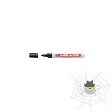 EDDING Lakkmarker 2-4mm kerek EDDING 750 fekete filctoll, marker