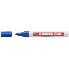 EDDING Lakkmarker 2-4mm kerek EDDING 750 kék filctoll, marker