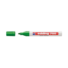 EDDING Lakkmarker EDDING 750 2-4mm  zöld filctoll, marker