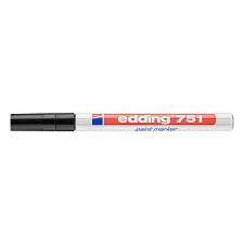 EDDING Lakkmarker EDDING 751 1-2mm fekete filctoll, marker