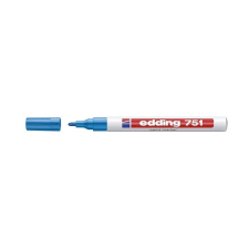 EDDING Lakkmarker EDDING 751 1-2mm v.kék filctoll, marker