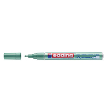EDDING Lakkmarker Edding 751 metálzöld filctoll, marker