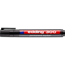 EDDING Marker Edding 300 permanent fekete filctoll, marker