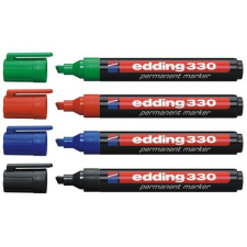 EDDING Permanent marker 1-5mm vágott EDDING 330 piros filctoll, marker