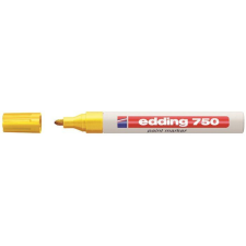 EDDING &quot;750&quot; lakkmarker 2-4 mm sárga (TED7502) filctoll, marker