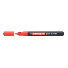 EDDING "791" lakkmarker 1-2 mm piros (TED791P) filctoll, marker