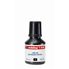EDDING T25 Utántöltő alkoholos markerhez / Fekete (7180012000) filctoll, marker