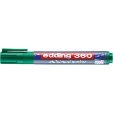 EDDING Tábla- és flipchart marker, 1,5-3 mm, kúpos, edding &quot;360&quot;, zöld 4-360004 filctoll, marker