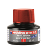 EDDING Tinta utántöltő táblamarkerhez 25ml, Edding BTK25 piros