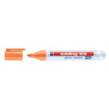 EDDING Üvegreíró marker EDDING 95 narancs filctoll, marker