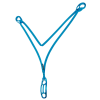 EDELRID Belay Station Sling Deluxe blue