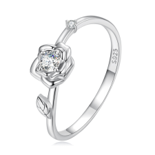 EdenBoutique Crystal Rose ezüst gyűrű 8 gyűrű