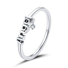EdenBoutique Shiny Angel ezüst gyűrű gyűrű