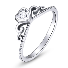 EdenBoutique Silver Royal Heart 7 ezüst gyűrű gyűrű