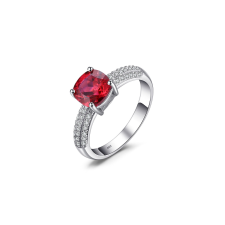EdenBoutique Tökéletes Ruby 8 ezüst gyűrű gyűrű