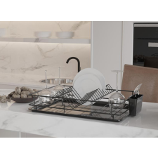  Edényszárító tálcával 47x31x11cm SM001-B konyhai eszköz