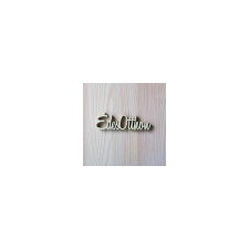 Édes Otthon felirat, fehér. Mérete: 10x3 cm dekorációs kellék