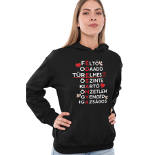  Édesanya - Kapucnis Pulóver női pulóver, kardigán