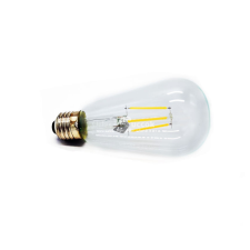 Edison izzó, filament LED retró izzó, fényforrás, 4W, 2700K, melegfehér izzó