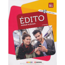  ÉDITO B1 LIVRE+DVD-ROM nyelvkönyv, szótár