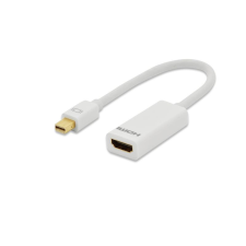Ednet miniDisplayPort - HDMI Adapter/Converter cable 0,15m White (84507) kábel és adapter