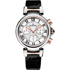 Edox 10220-357RC-AR LaPassion Chronograph Ladies Watch 35mm 5ATM, karóra