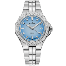 Edox 53020-3D120M-BUCND Delfin Diamant Diver Ladies Watch 38mm karóra