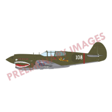  Eduard P-40E Warhawk EDUARD-PROFIPACK 1:48 (82241) makett