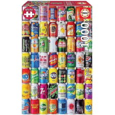 Educa 1000 db-os Miniature puzzle - Üdítős dobozok puzzle, kirakós