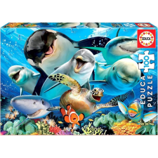 Educa 100 Darabos Puzzle - Víz Alatti Szelfi (459707) puzzle, kirakós