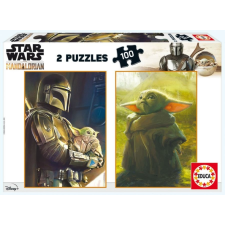 Educa 2 x 100 db-os puzzle - Star Wars The Mandalorian - Baby Yoda  (18872) puzzle, kirakós