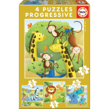 Educa állatok puzzle készlet gyerekeknek puzzle, kirakós