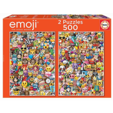 Educa Emoji - 2 x 500 db-os puzzle puzzle, kirakós