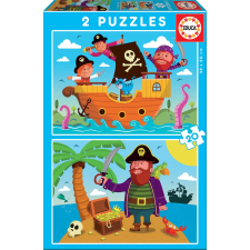 Educa kalózos kirakó 2x20 darabos puzzle gyerekeknek puzzle, kirakós
