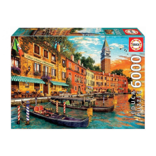 Educa Naplemente San Marco-ban - 6000 db-os puzzle puzzle, kirakós