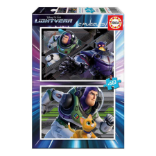 Educa Puzzle Lightyear Disney 2x48 db-os (19315) puzzle, kirakós