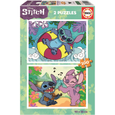  Educa Puzzle Stitch 2x100 darabos készlet társasjáték