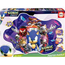 Educa Sonic poszter puzzle 250 darab társasjáték