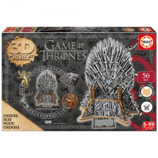 Educa Trónok harca 3D fa puzzle puzzle, kirakós