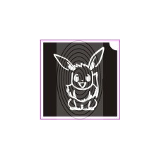 Eevee (csss0334) csillámtetoválás