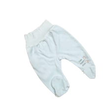 EEVI Plüss bébi nadrág - Aqua Kék "Happy Dino" 68 babanadrág