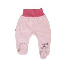 EEVI Plüss bébi nadrág - Rózsaszín "My Friendly..." 80 babanadrág