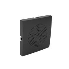  Efapel 90710 TPM Fedlap 2"-os, 32ohm hangszóróhoz, fekete villanyszerelés