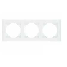  Efapel Logus90 BASE keret 3-es fehér villanyszerelés