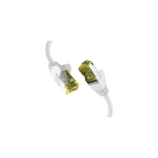 EFB CAT6a WEISS 0,50m Patchkabel S/FTP PIMF (EC020200018) kábel és adapter
