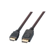 EFB DisplayPort auf HDMI A, St.-St., 1,0m, schwarz (K5561SW.1V2) kábel és adapter